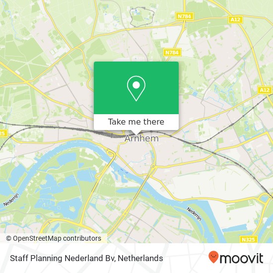 Staff Planning Nederland Bv kaart