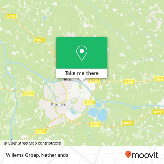 Willems Groep kaart