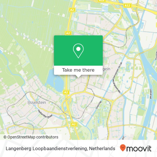 Langenberg Loopbaandienstverlening kaart