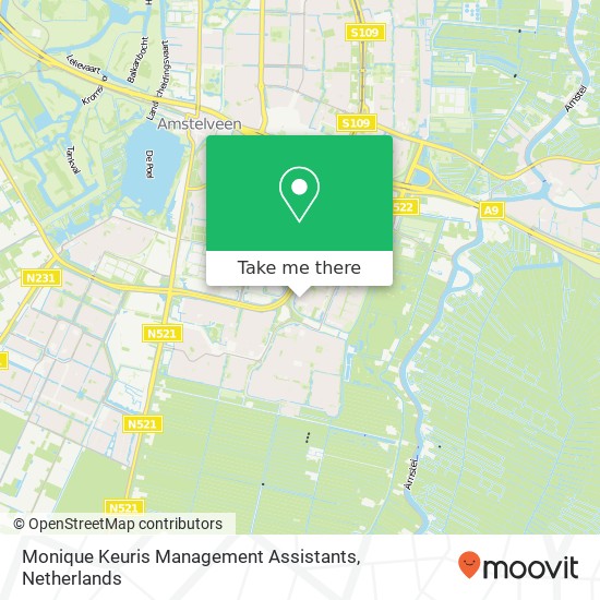 Monique Keuris Management Assistants kaart