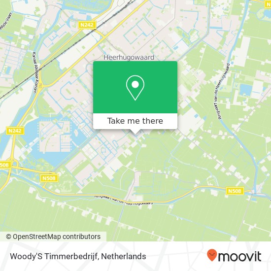 Woody'S Timmerbedrijf kaart