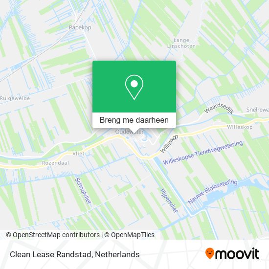 Clean Lease Randstad kaart