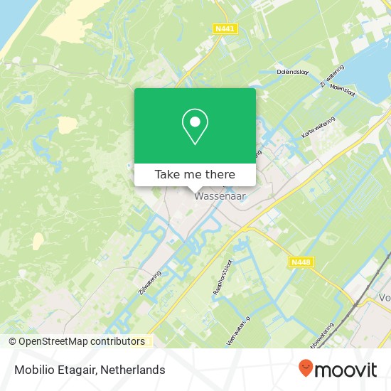 Mobilio Etagair kaart