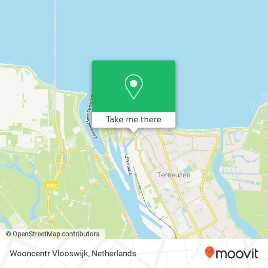 Wooncentr Vlooswijk kaart