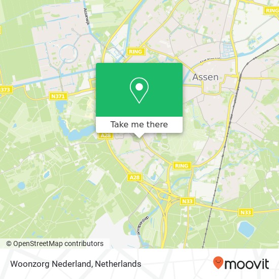 Woonzorg Nederland kaart