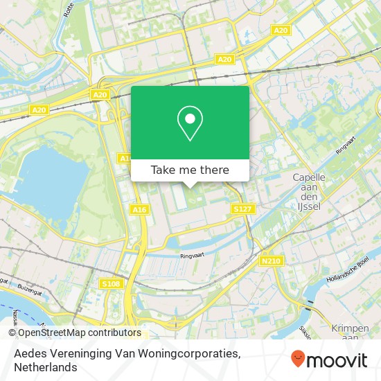 Aedes Vereninging Van Woningcorporaties kaart