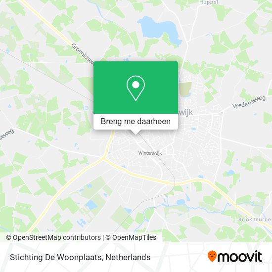 Stichting De Woonplaats kaart