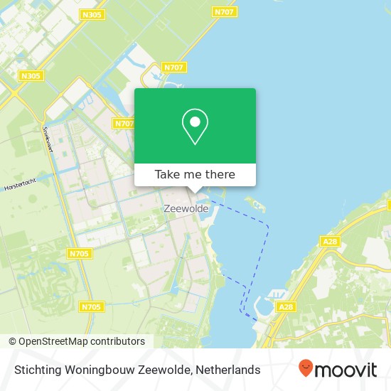 Stichting Woningbouw Zeewolde kaart