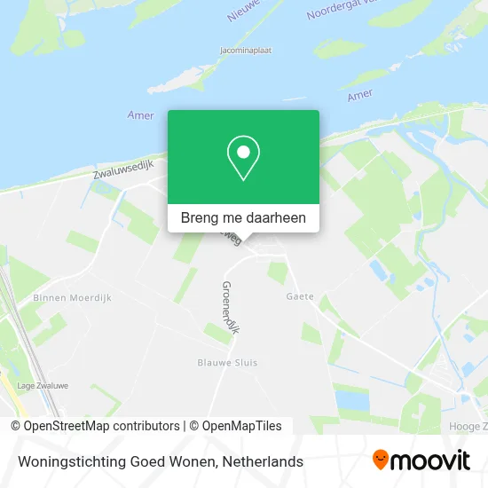 Woningstichting Goed Wonen kaart