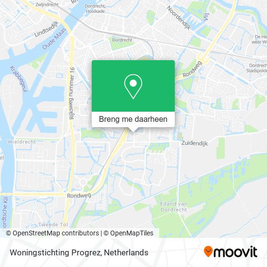 Woningstichting Progrez kaart