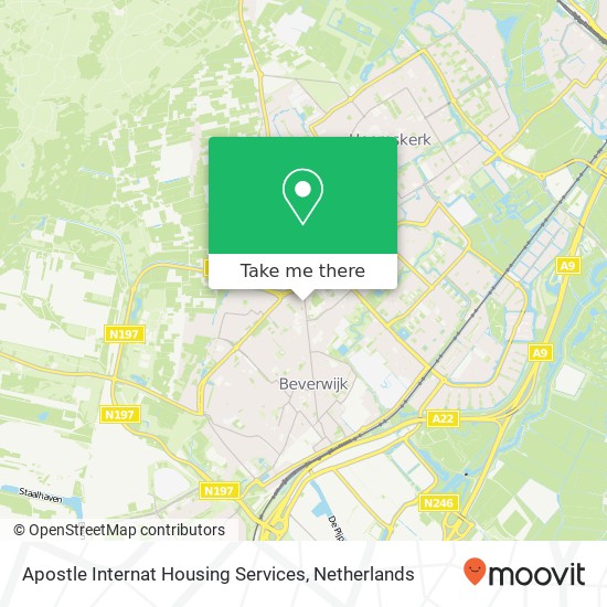 Apostle Internat Housing Services kaart