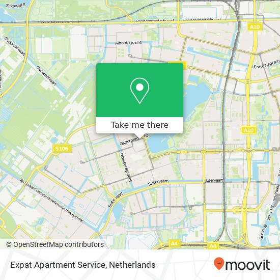 Expat Apartment Service kaart