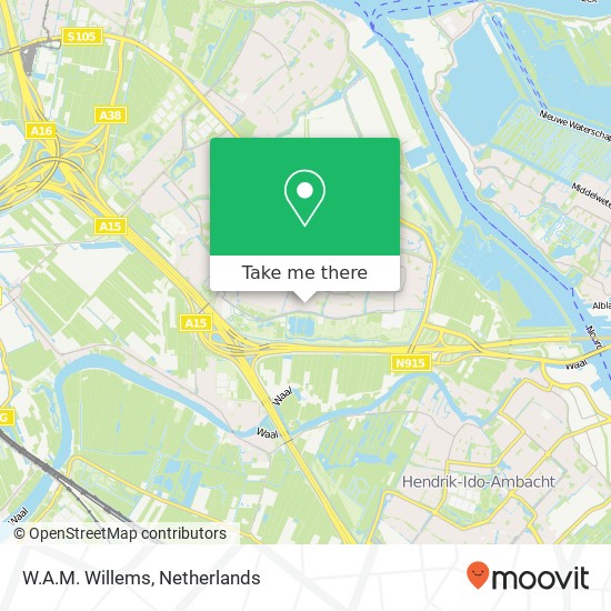 W.A.M. Willems kaart