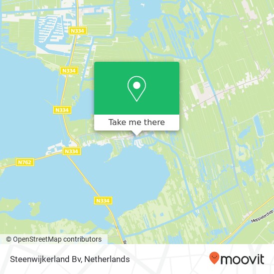 Steenwijkerland Bv kaart