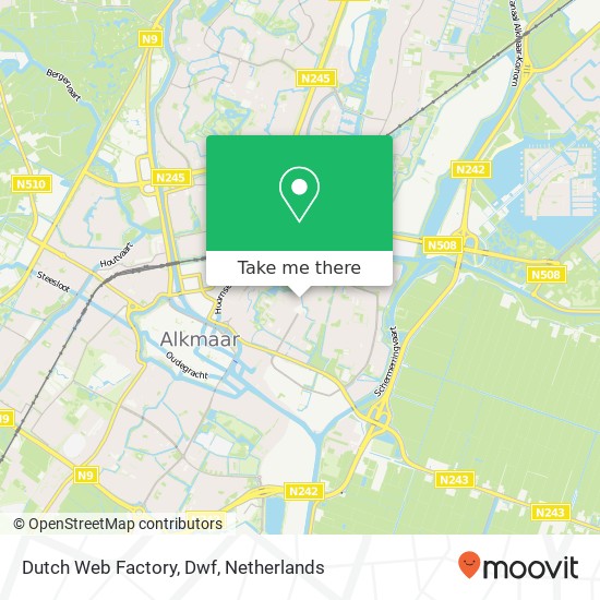 Dutch Web Factory, Dwf kaart