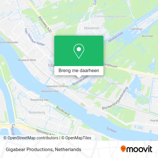 Gigabear Productions kaart