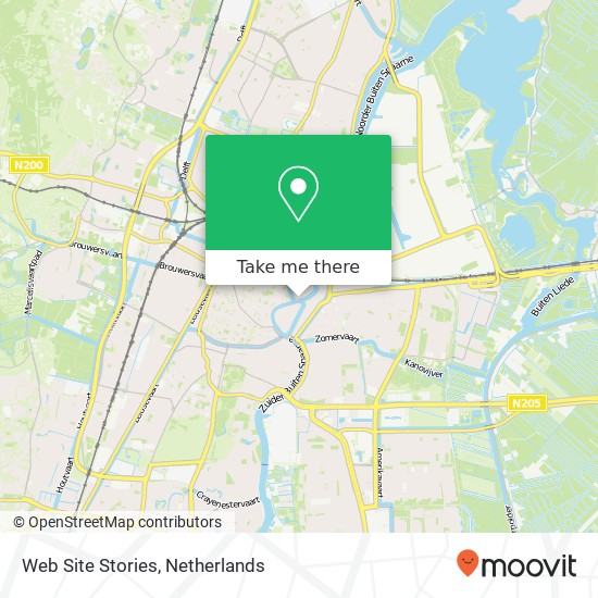 Web Site Stories kaart