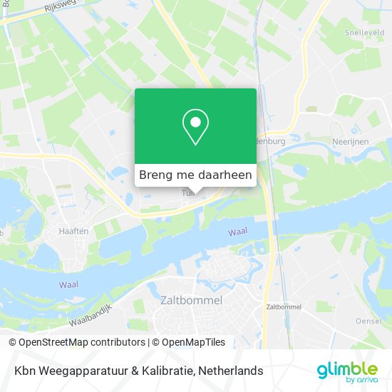 Kbn Weegapparatuur & Kalibratie kaart