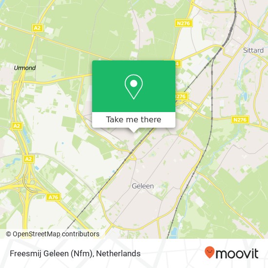 Freesmij Geleen (Nfm) kaart