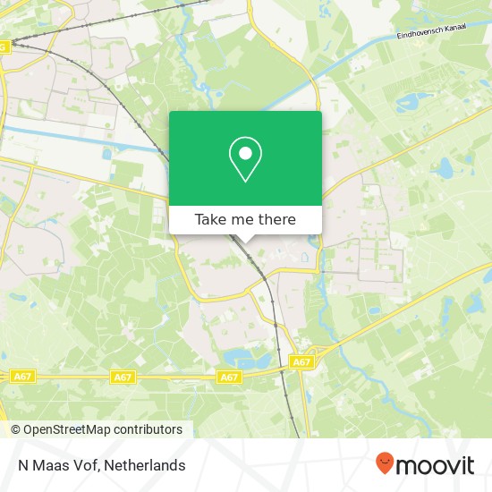 N Maas Vof kaart