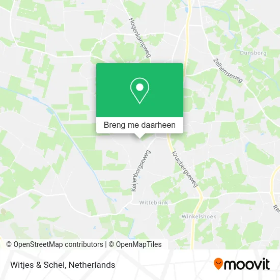 Witjes & Schel kaart