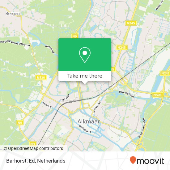 Barhorst, Ed kaart
