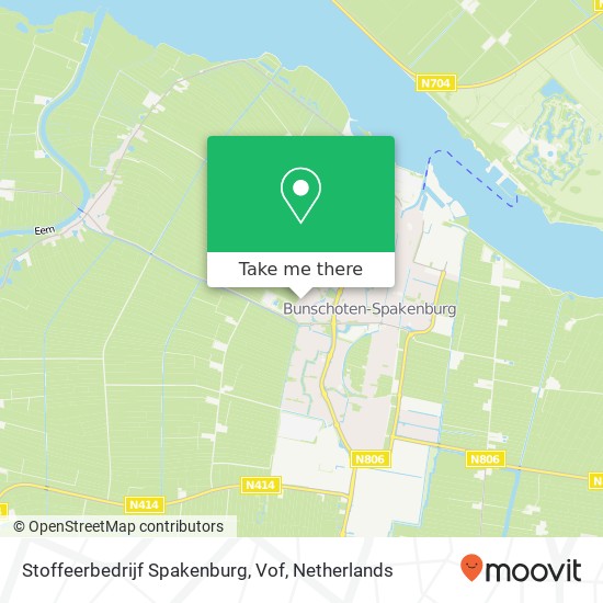 Stoffeerbedrijf Spakenburg, Vof kaart