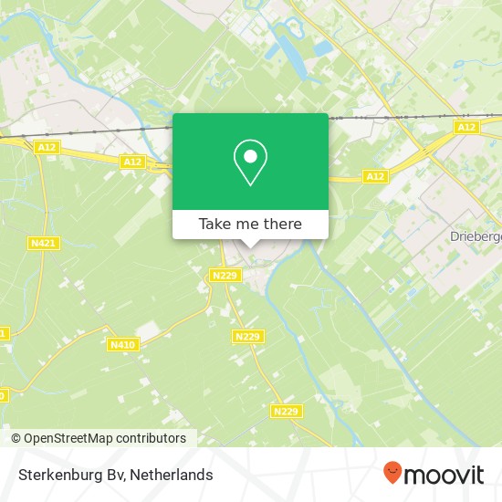 Sterkenburg Bv kaart