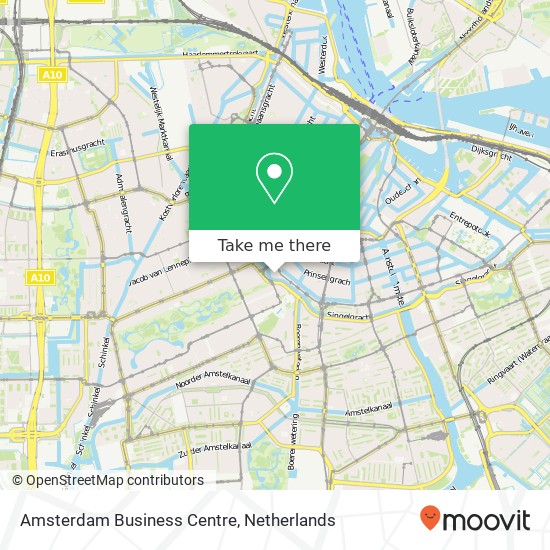 Amsterdam Business Centre kaart