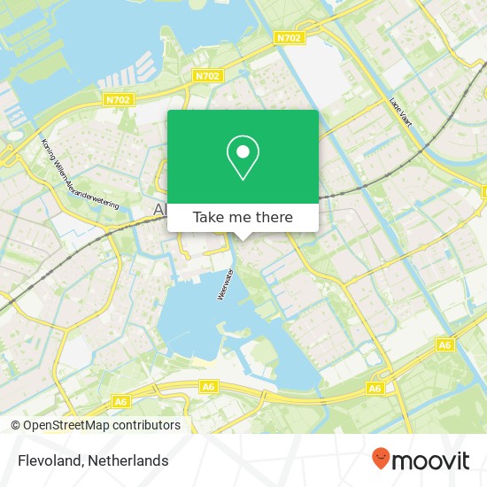 Flevoland kaart
