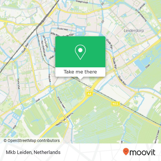 Mkb Leiden kaart