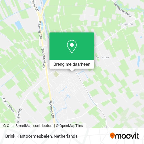 Brink Kantoormeubelen kaart