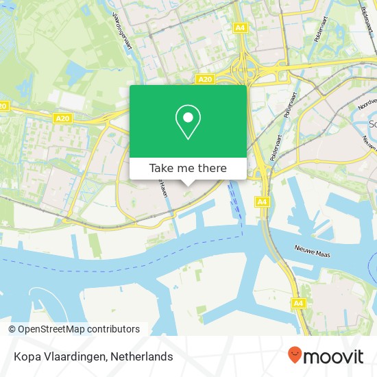 Kopa Vlaardingen kaart