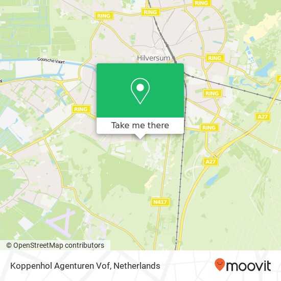 Koppenhol Agenturen Vof kaart