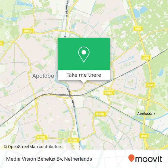 Media Vision Benelux Bv kaart