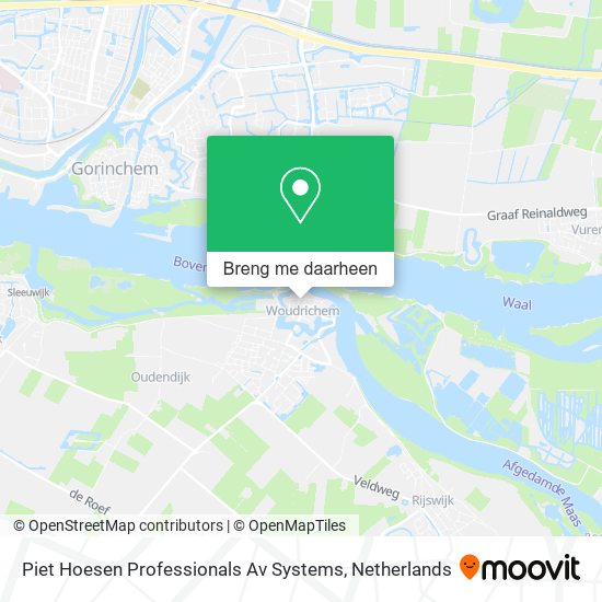 Piet Hoesen Professionals Av Systems kaart