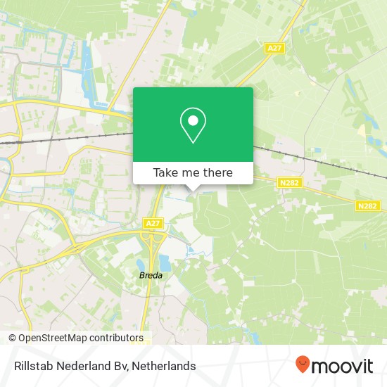Rillstab Nederland Bv kaart