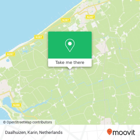 Daalhuizen, Karin kaart