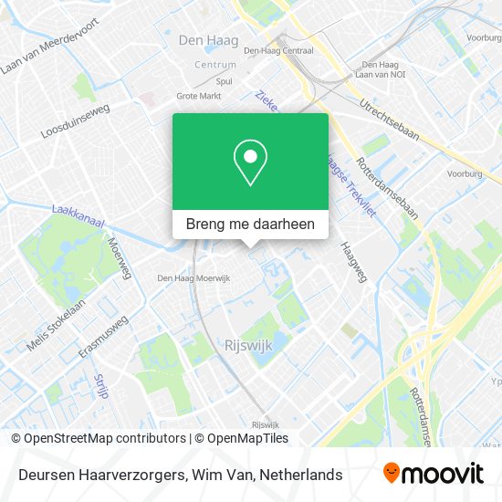 Deursen Haarverzorgers, Wim Van kaart