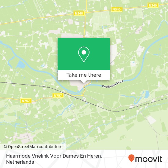 Haarmode Vrielink Voor Dames En Heren kaart