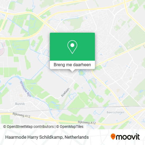 Haarmode Harry Schildkamp kaart