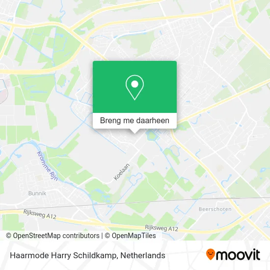 Haarmode Harry Schildkamp kaart