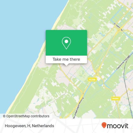 Hoogeveen, H kaart