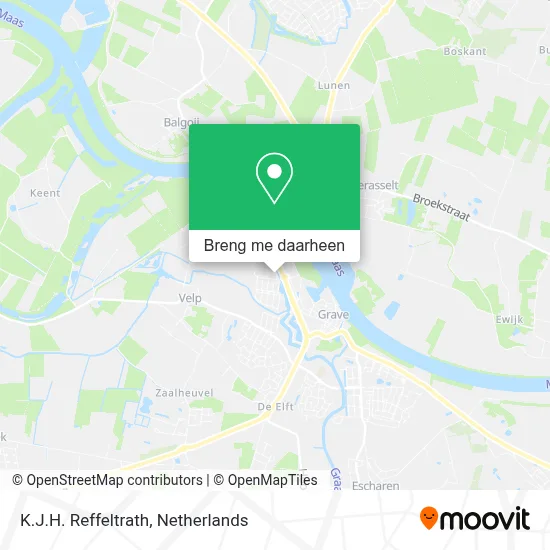 K.J.H. Reffeltrath kaart