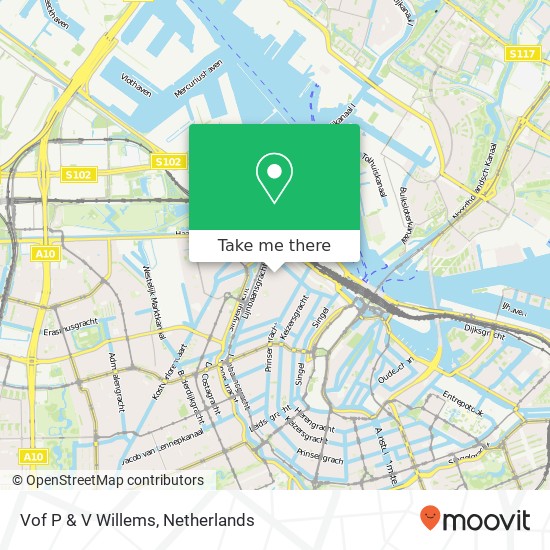 Vof P & V Willems kaart