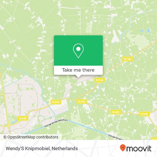 Wendy'S Knipmobiel kaart