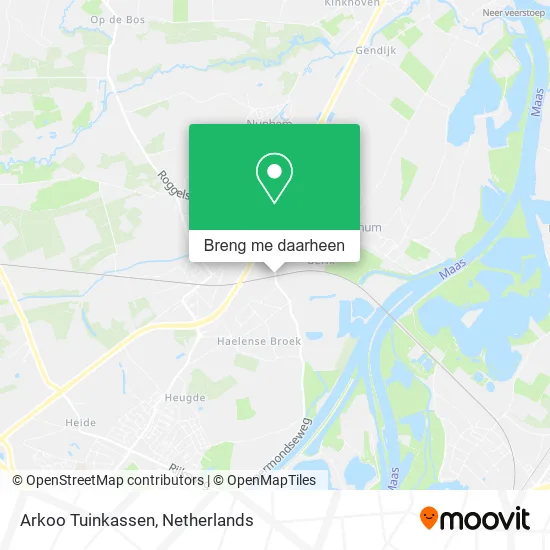Arkoo Tuinkassen kaart