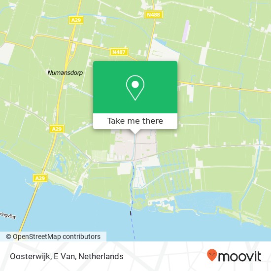 Oosterwijk, E Van kaart