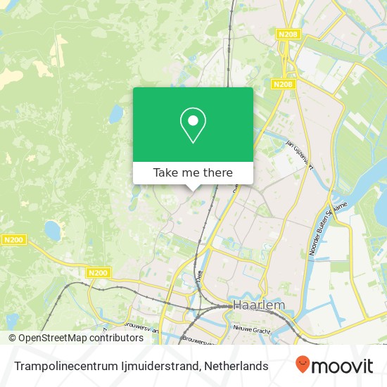 Trampolinecentrum Ijmuiderstrand kaart