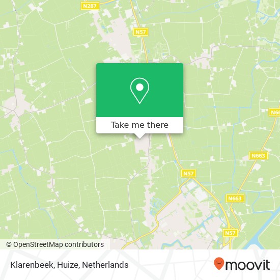 Klarenbeek, Huize kaart